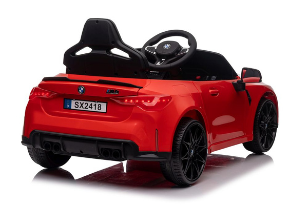 Elektrisches Kinderauto BMW M4 Rot