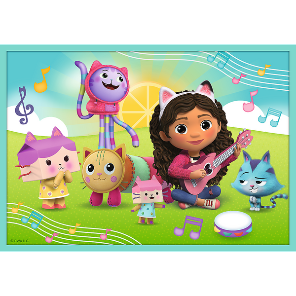 Puzzle - 10 in 1 - In the world of Gabby - Universal Gabby"s Dollhouse Trefl 96003
