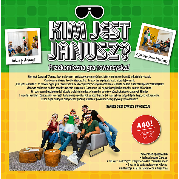 Gra towarzyska Kim jest Janusz? Trefl 02378