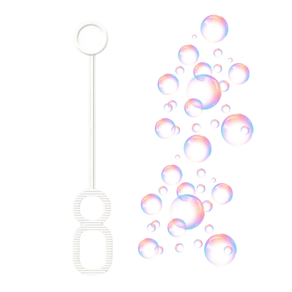 Bubble Liquid With Wand Large Bottle 1L