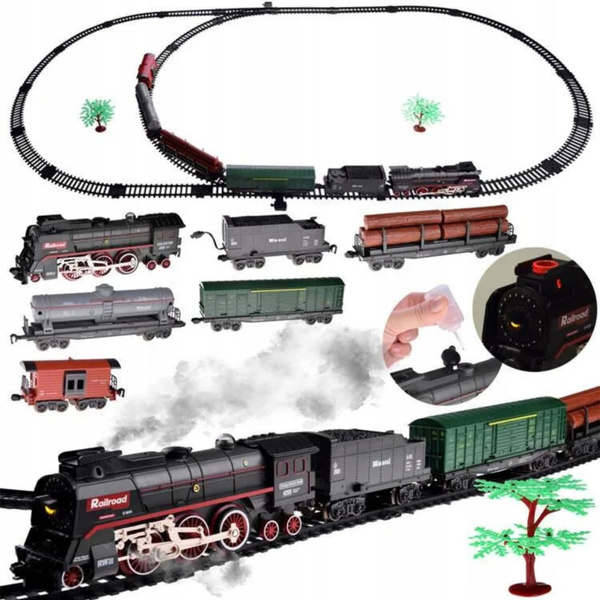 Steam Train 620B Lights Sounds Smoke 151 cm Tracks