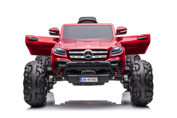 Battery Car Mercedes DK-MT950 4x4 Red Lacquered