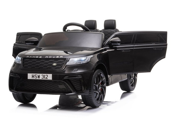 Elektro-Rutschauto Range Rover Schwarz lackiert