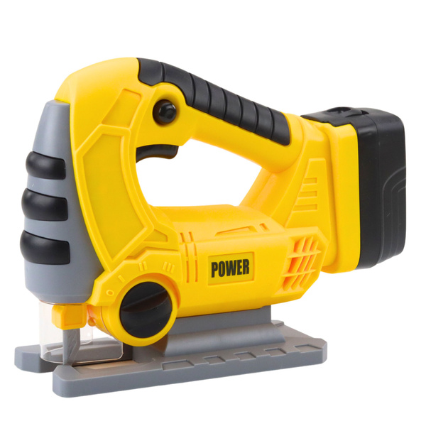 Cordless Jigsaw for Kids Lights and Sounds Yellow