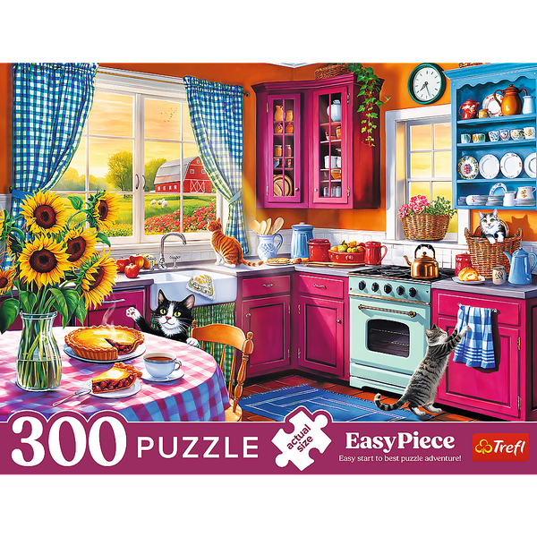 Puzzle – 300 einfache Teile – Morgen in der Küche FSC-Mix 70 % 23102