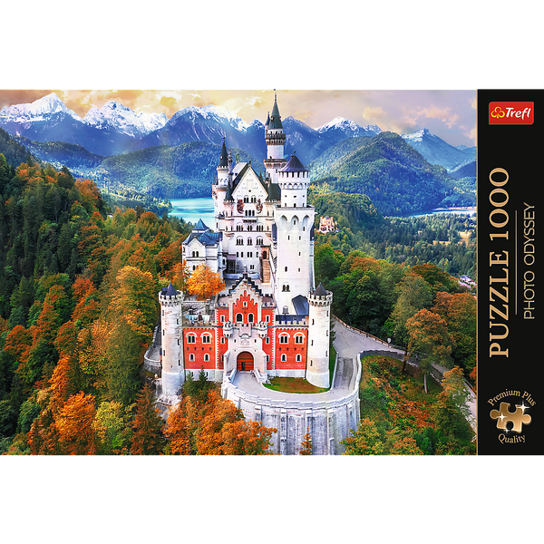 Puzzle - 1000 Premium Plus - Neuschwanstein Castle - Niemcy - Trefl 10813