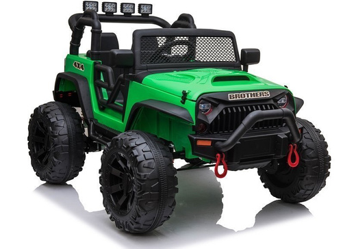 Jeep JC666 Electric Ride On Car Green