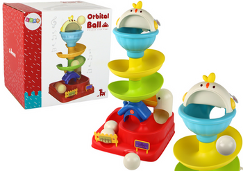 Sensory Toy Falling Ball Egg Chicken Slide