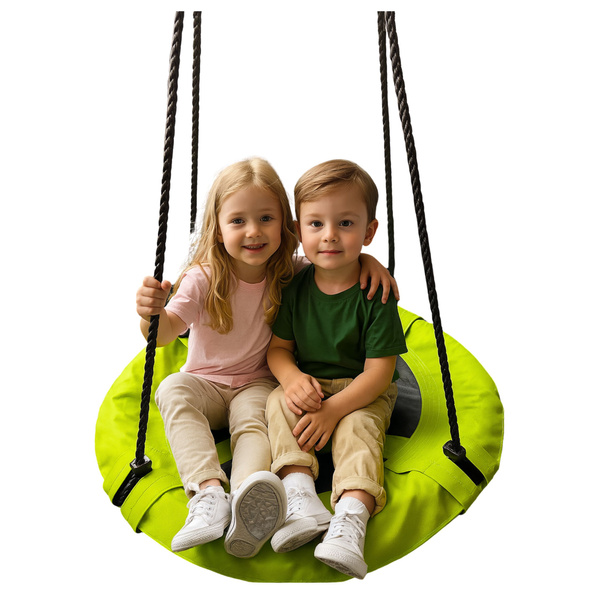 Garden Swing Stork's Nest For Children Green 60cm
