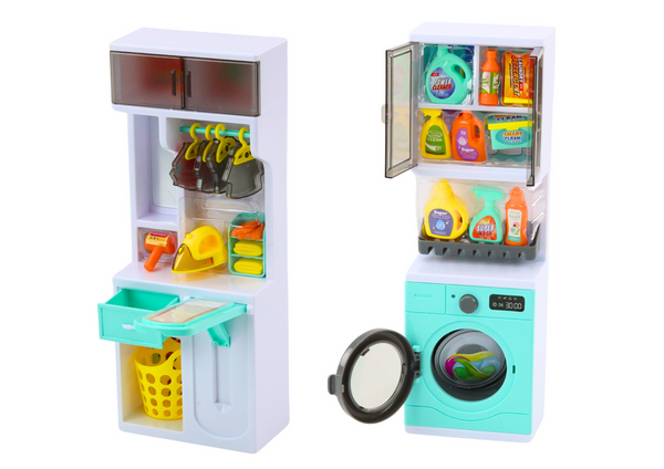 Bathroom Play Set 4in1 Shower Toilet Washing Machine Accessories