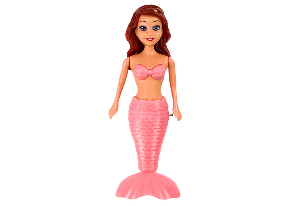 Meerjungfrau-Puppe zum Aufziehen im Wasser, schwimmende türkisfarbene