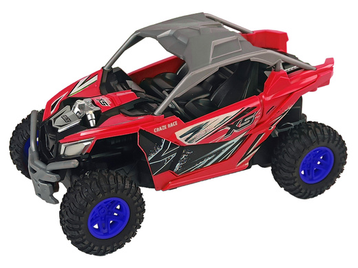 Cross Country Remote Controlled Terrain Car 27 MHz Red