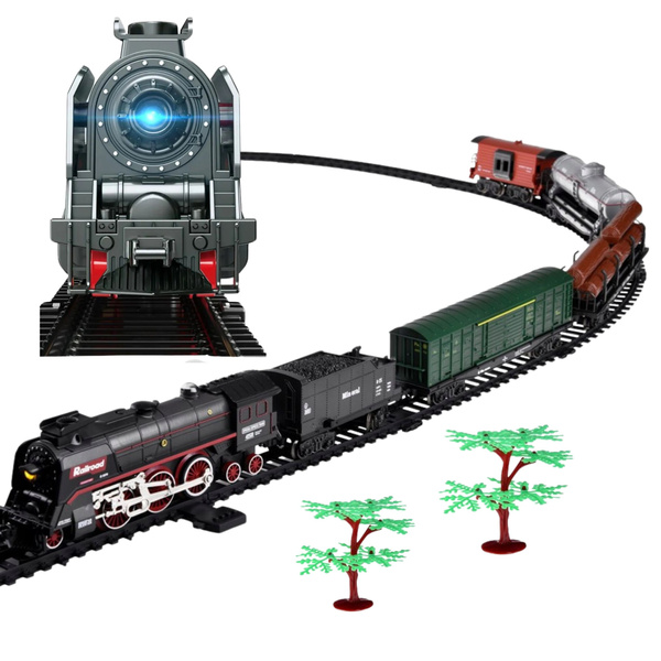 Steam Train 620B Lights Sounds Smoke 151 cm Tracks