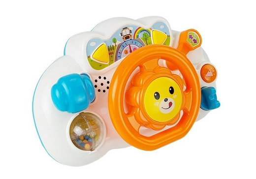 Educational Orange Steering Wheel for Baby