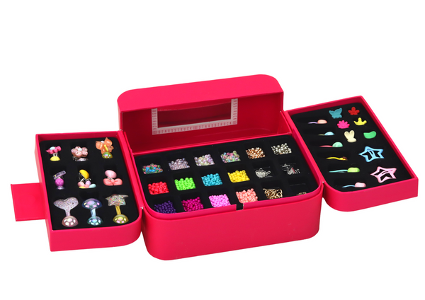 Beauty-Set für die Schmuckherstellung in einer Box mit Manschettenknöpfen