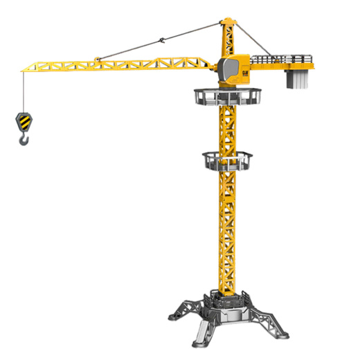 Remote Controlled Crane RC LED Lights 360° Rotation 1:36 120 cm