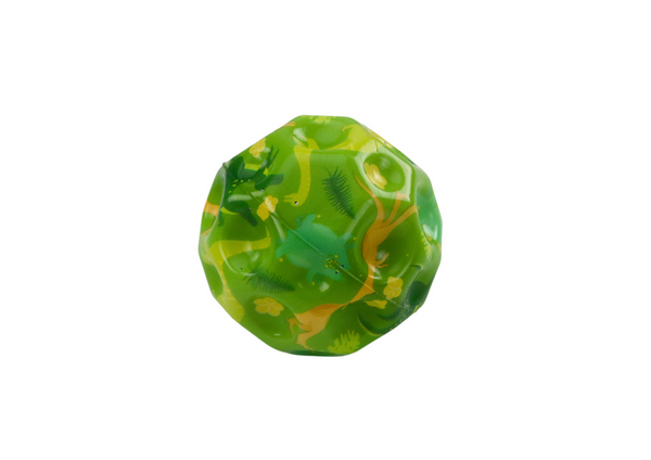Glowing Ball for Bouncing and Kneading with Stubs Dinosaurs 7cm