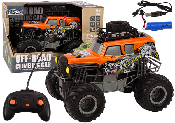 Off-Road RC Remote Control Car 1:16 Orange