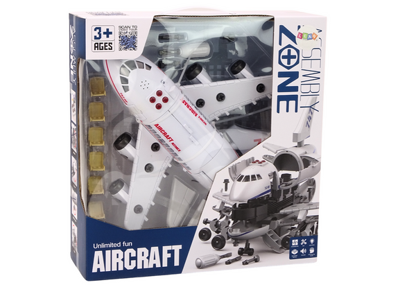 Large Passenger Airplane Turning Tools Lights Sounds