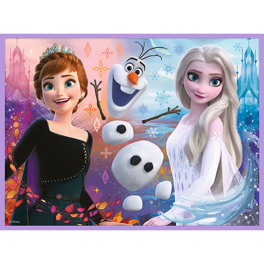 Puzzle - 2in1+memos  Princesses in their land - Disney Frozen 2 93335
