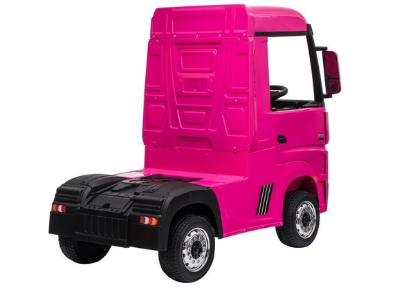 Batteriebetriebenes Auto Mercedes Actros Pink 4x4