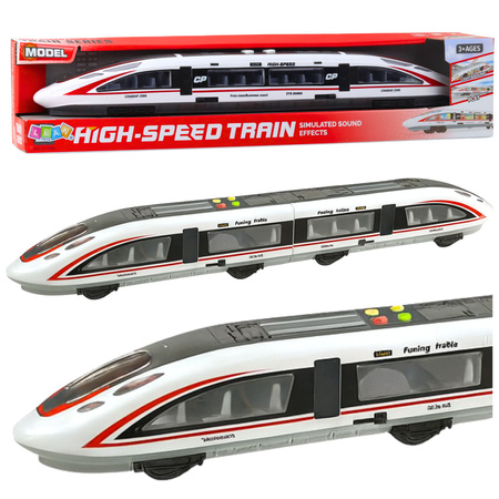 Express Passenger Train Opening Doors Lights Sounds