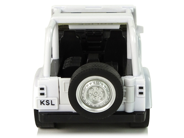 Off-Road-Polizeiauto Weiß