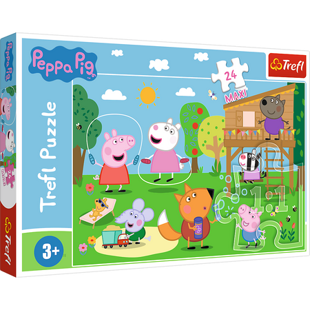 Puzzle - 24 Maxi - Fun in the glade - Peppa Pig 14342