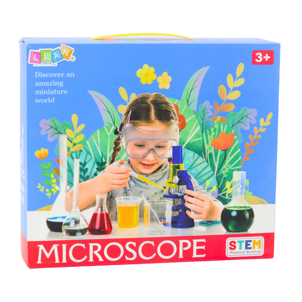 Educational Microscope For Kids Accessories Magnification 300x