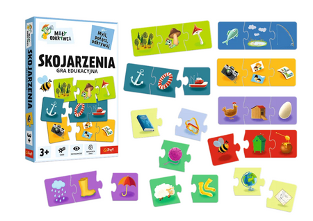 Educational Game Associations Little Explorer Trefl 02808