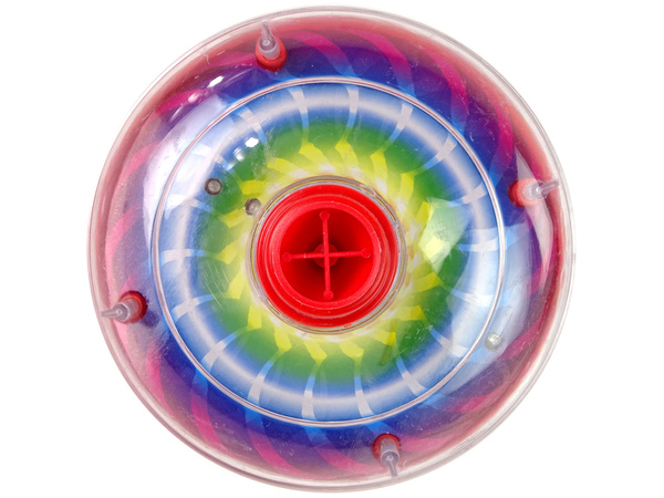 Spinning Wheel Toy Colours Diodes Music