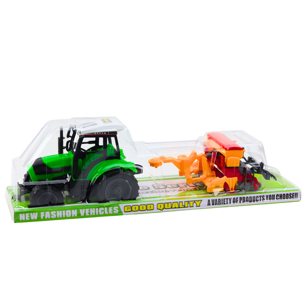 Set of Tractor Farm Tractor with Seeder Farm Machine