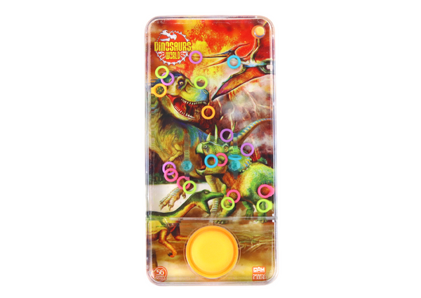 Arcade-Wasserspiel Dinosaurier Blau Grün Orange