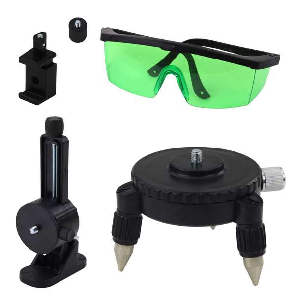 4D Laser Level Plane 16 Lines Case 2 Batteries Blue