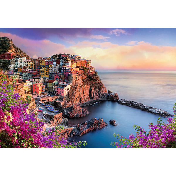 Puzzle - 1500 - Blick auf die Stadt Manarola / 500 px Trefl 26137