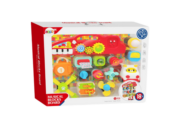 Sensory Board for Children, Educational Panel, Interactive Piano