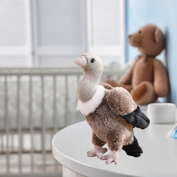 Plüsch Geier Vogel Plüsch Maskottchen Kuscheltier 25cm
