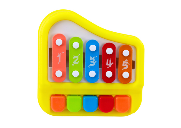 Piano Cymbals Bells For Toddlers Yellow