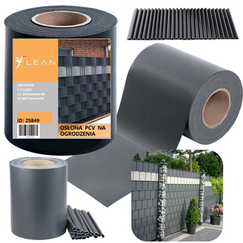 UV Protection Fence Tape 20 Clips Gray 450 g/m² 19x35m