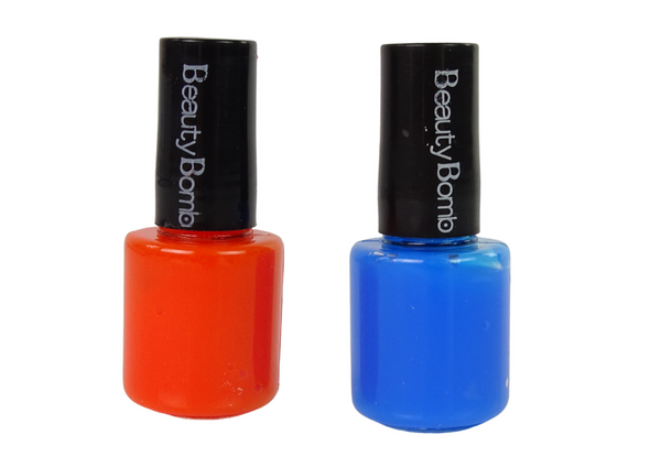 Nail Painting Set Nail Lacquers Glitter Stickers Rings