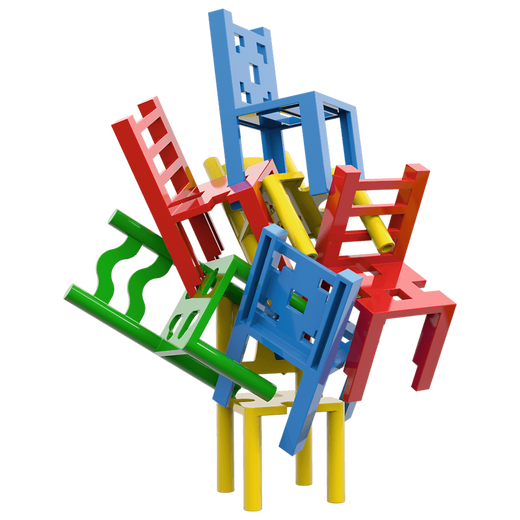 Gra zręcznościowa Krzesła MISTAKOS TREFL 02074