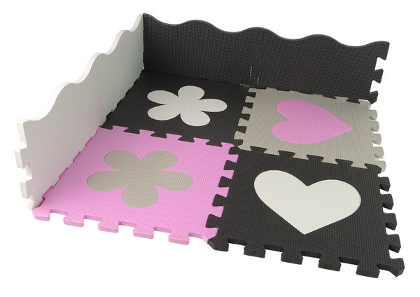 Pädagogische Schaumstoffmatte EVA Puzzles für Babys 25 Stück