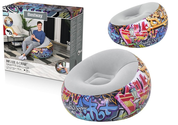Bestway 75075 inflatable armchair 112 x 112 x 66 cm
