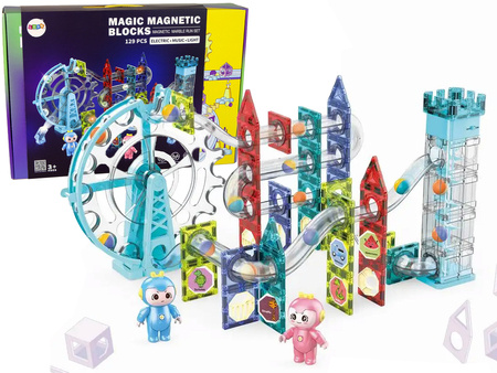 Luminous Ball Slide Magnetic Elevator Devil's Wheel 129 Elements