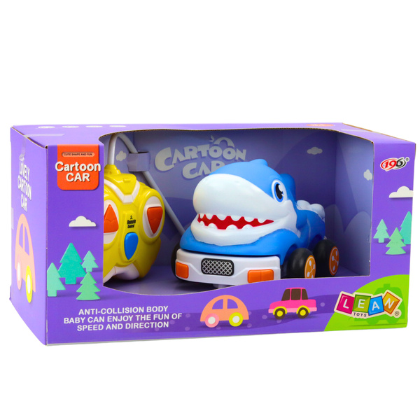 Ferngesteuertes Auto RC für Kleinkinder Blue Shark