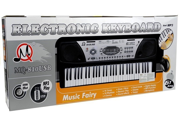 Kinder Piano Keyboard Klavier Musik 61 Tasten 10 Rhythmen 16 Musiktöne