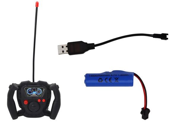 Remote Controlled RC Tractor With Trailer 1:16 Green