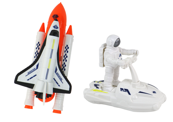 Space Set Space Mission Rocket Spaceship 8 pieces.