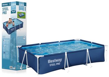 Rack Garden Pool 300 cm x 201 cm x 66 cm Bestway 56404