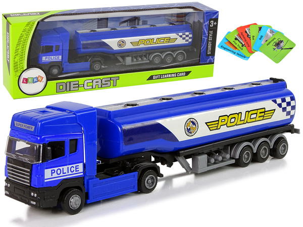 Blauer Polizei-Panzerwagen 30 cm Lang